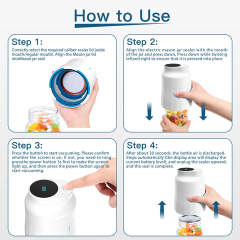 afontoto compatible with vacuum bags and containers for versatile storage