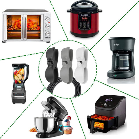 AFunCrafter heat-resistant cord organizer withstands up to 158°F.