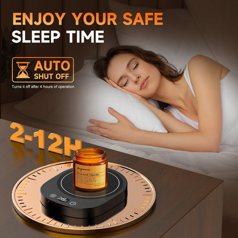 Agedbaby mug warmer waterproof surface makes cleaning quick and simple.