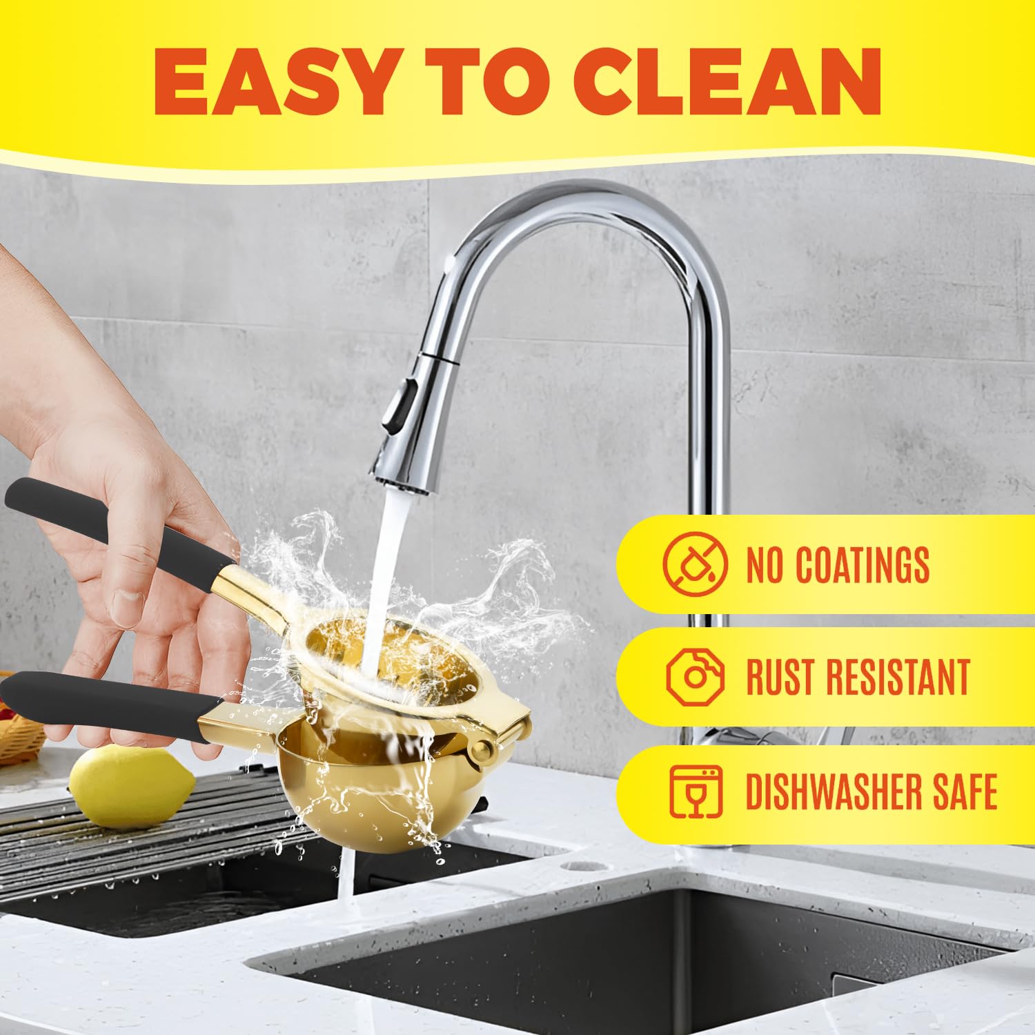 AGIgear versatile lemon press ideal for cocktails and bartending prep