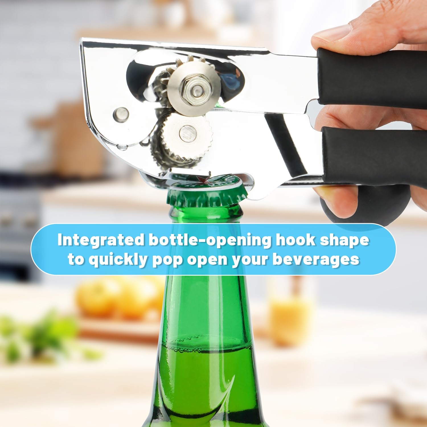 AGIgear easy-clean mechanism prevents lid contact with food