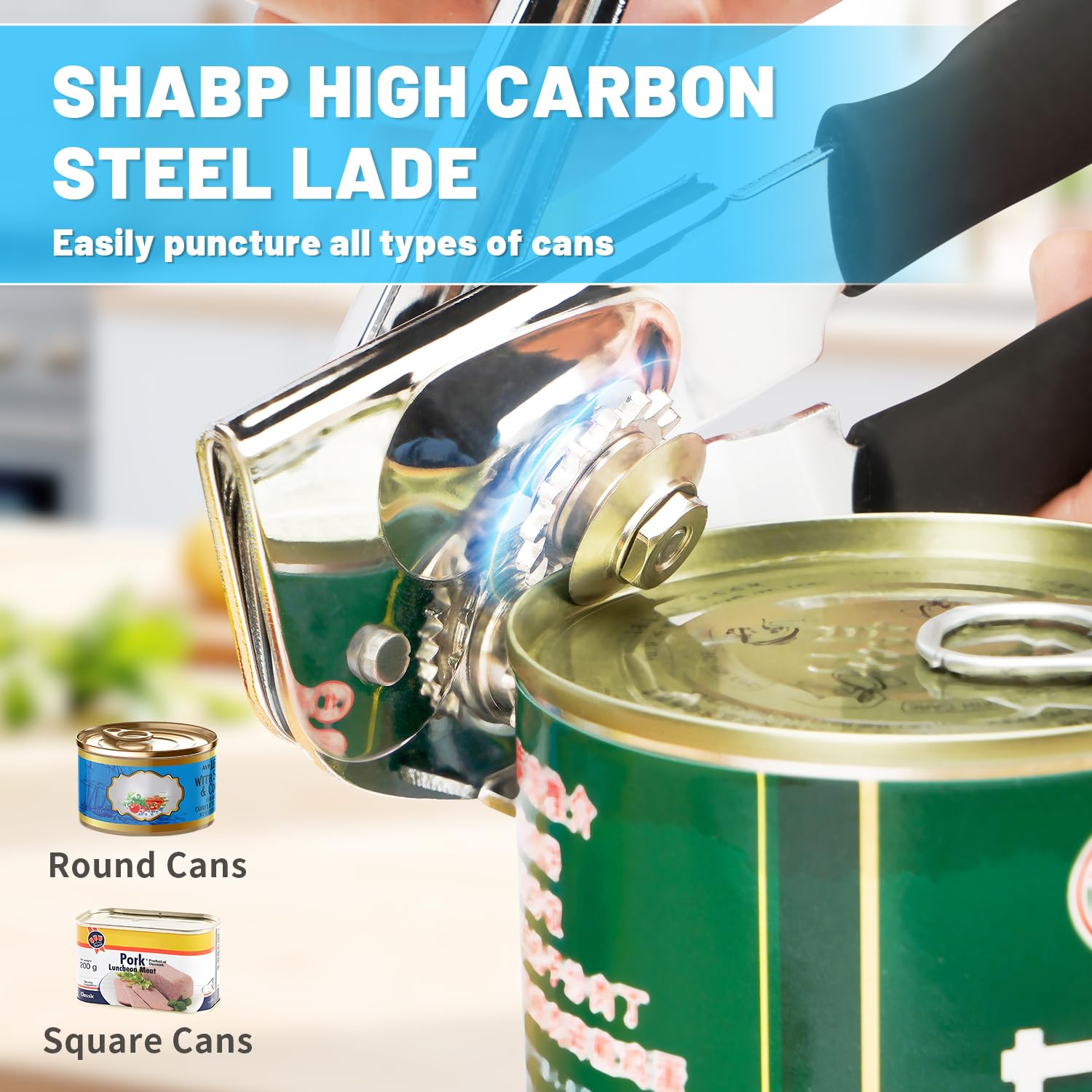 AGIgear stainless steel body resists rust and maintains cutting performance