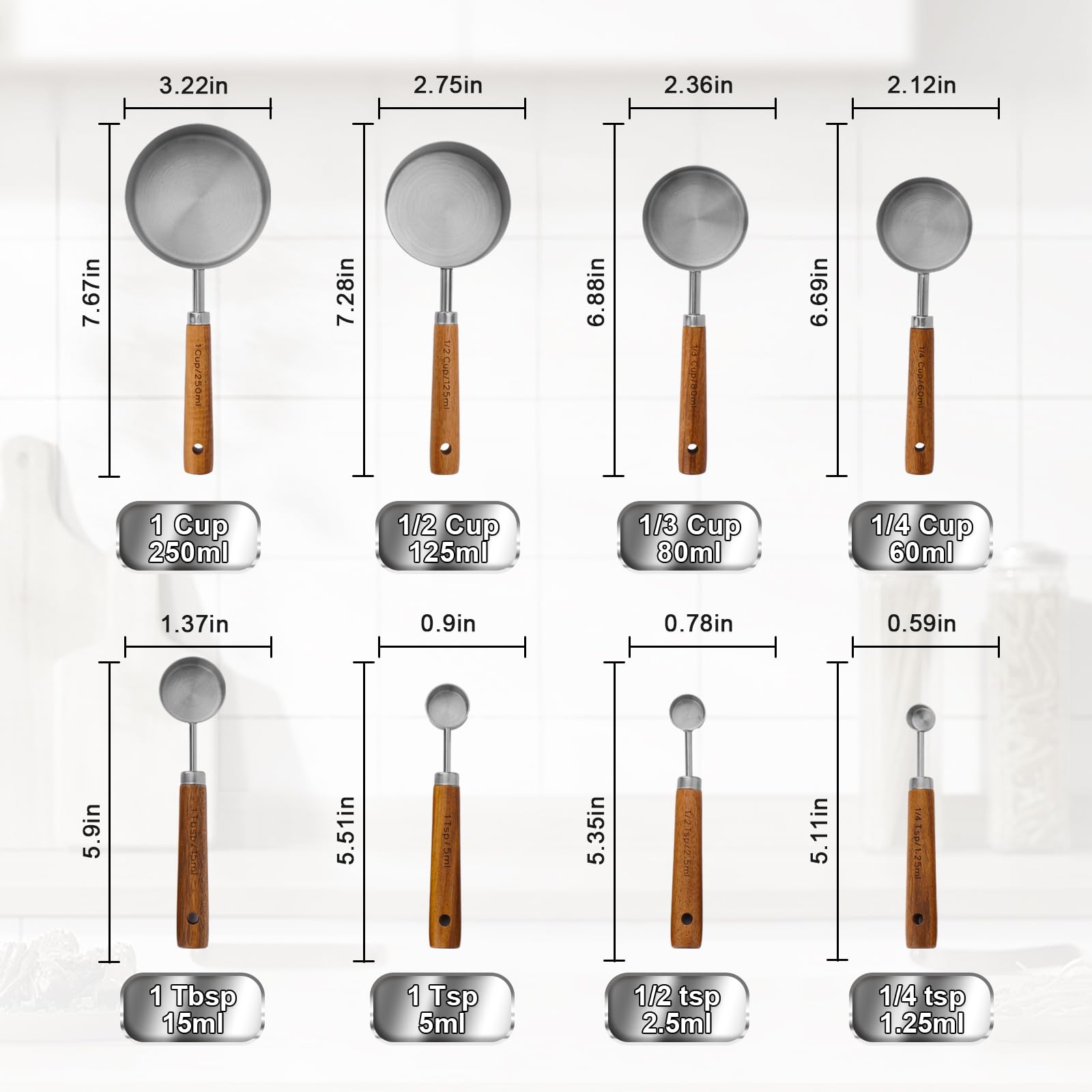 AGIgear stainless steel with wood finish resists rust and cleans easily