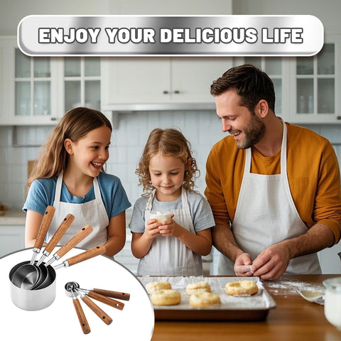 AGIgear measuring set supports precise baking, coffee prep, and pet meals