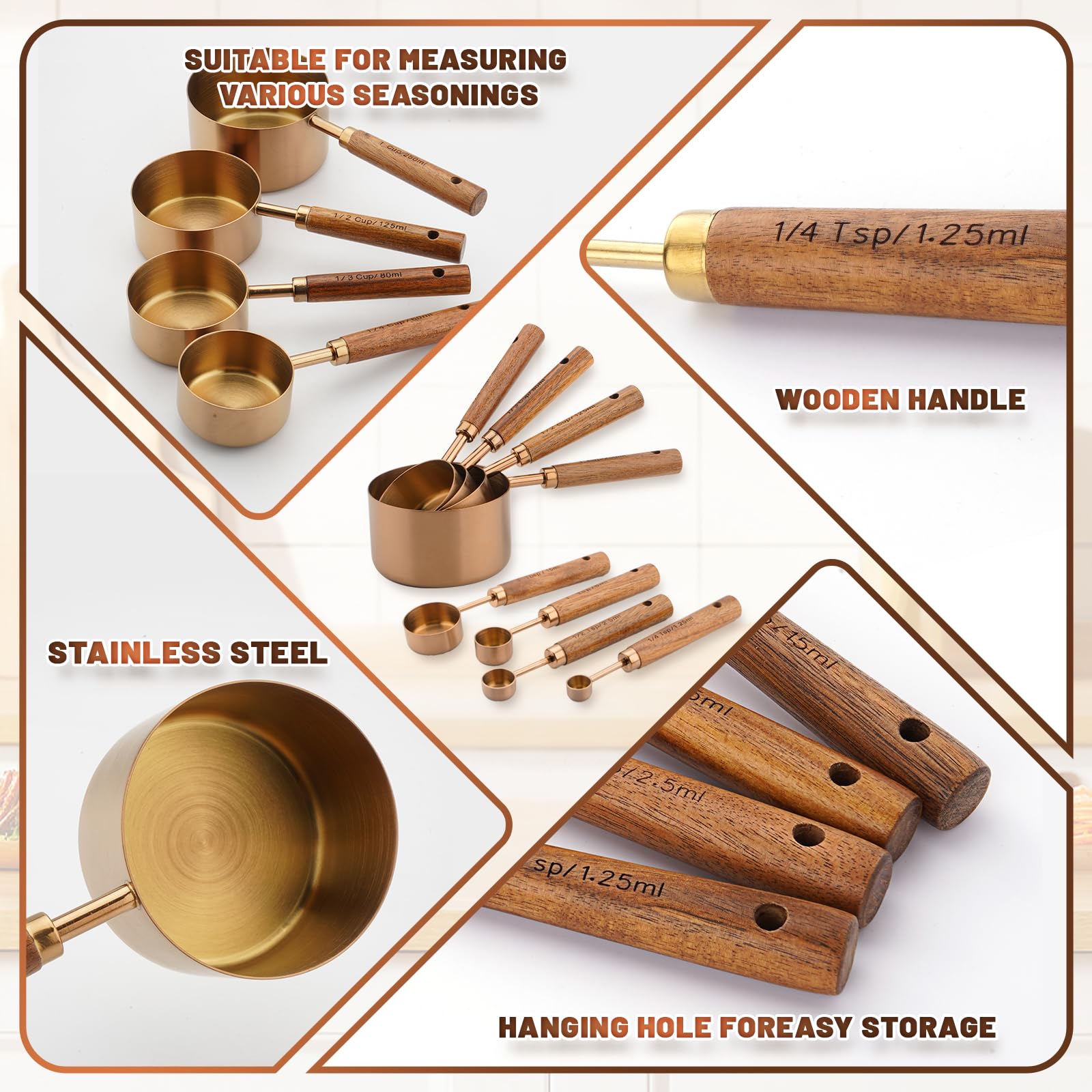 AGIgear laser etched measurements provide durable fade free accuracy