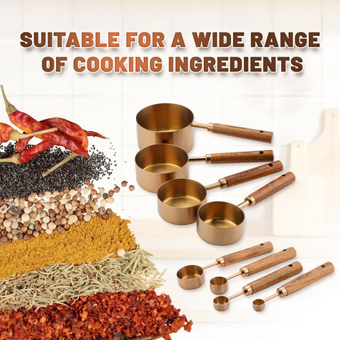 AGIgear wood handle close-up shows heat resistant oak grip for secure measurement