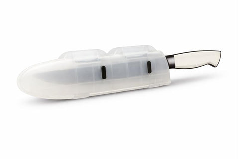 Agilux Blade Guard 8in knife protector shields edge for safe storage.