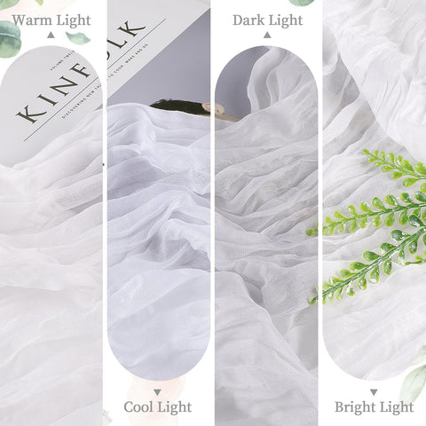 AGIRL rustic wedding table decor featuring premium polyester fabric and delicate edges