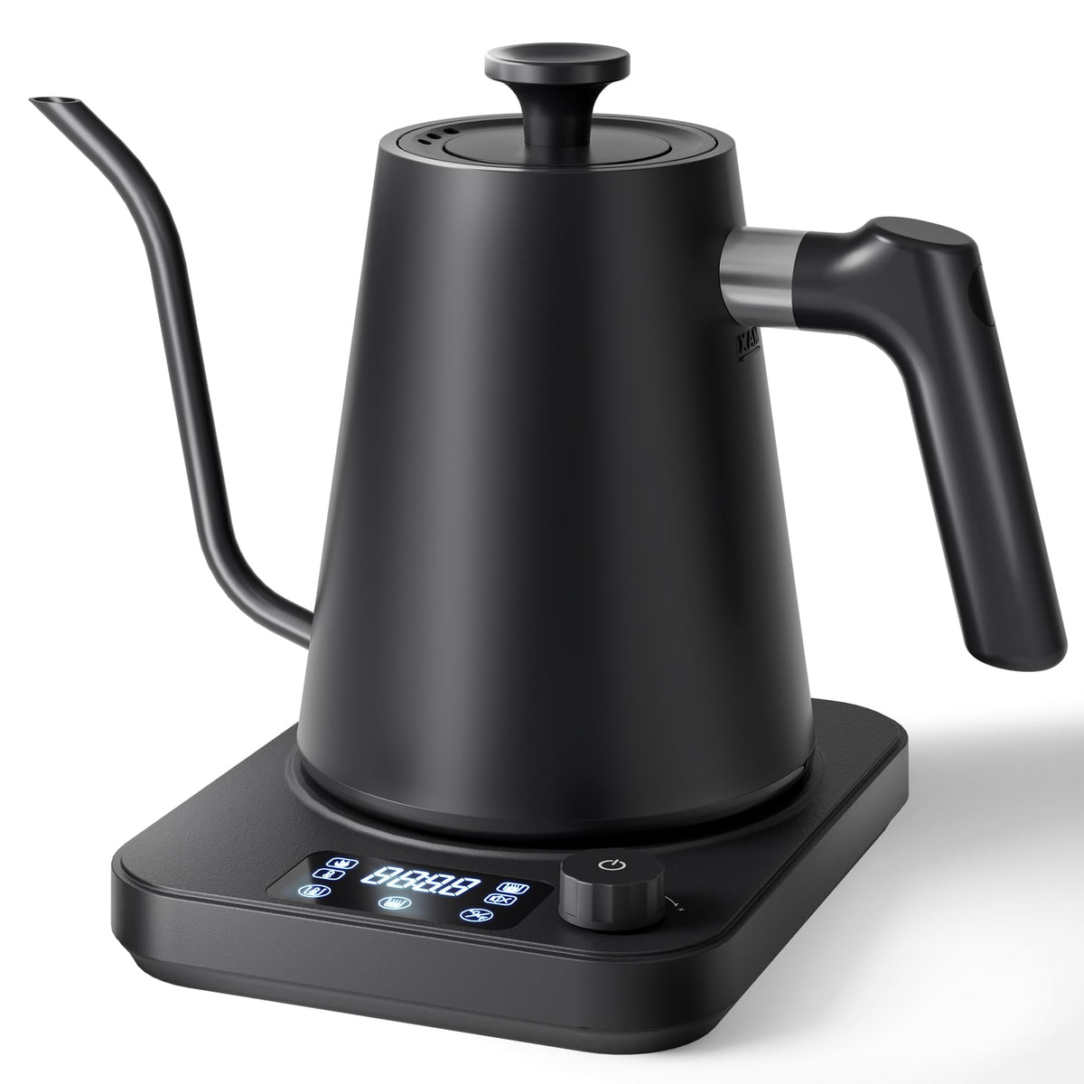 AGORVIO Gooseneck Kettle with pour-spout design for precise pours