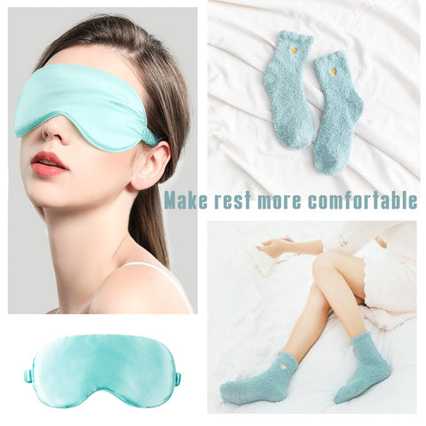 AHAGIFTREE cerulean handmade soap and bath ball arranged together