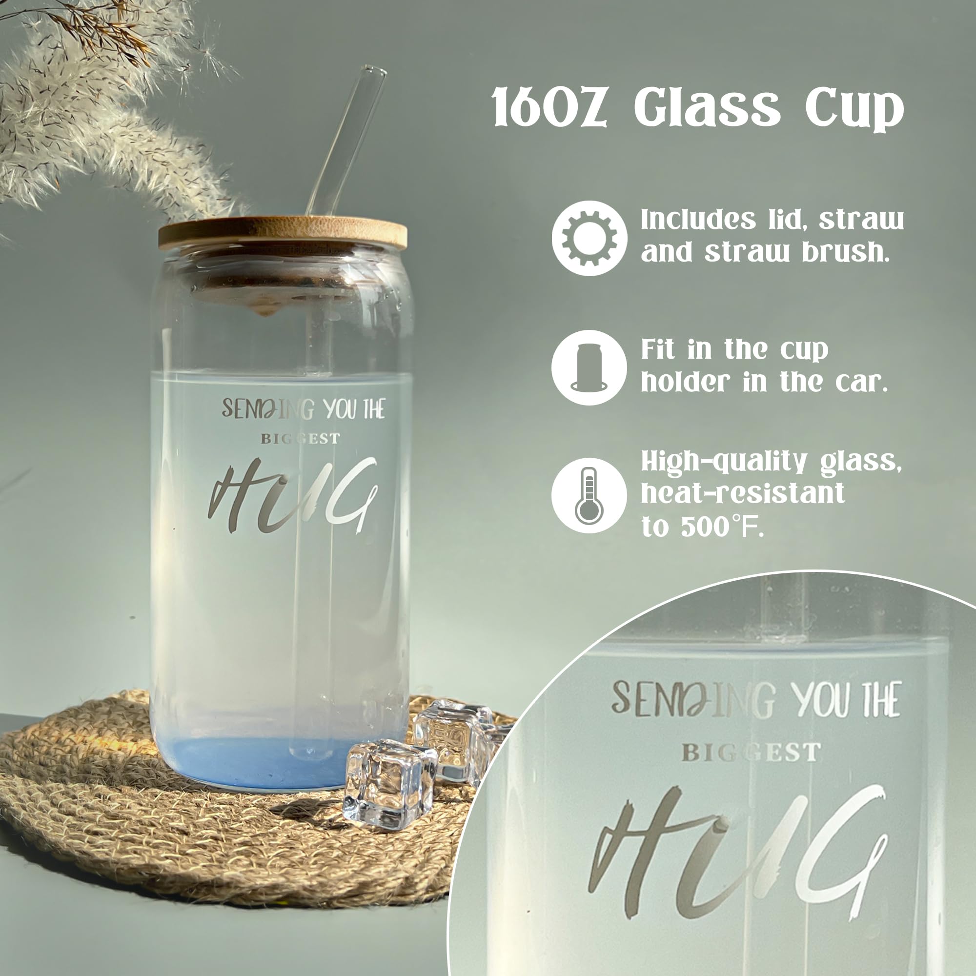 AHAGIFTREE Get Well Basket eye mask blocks light for restful naps