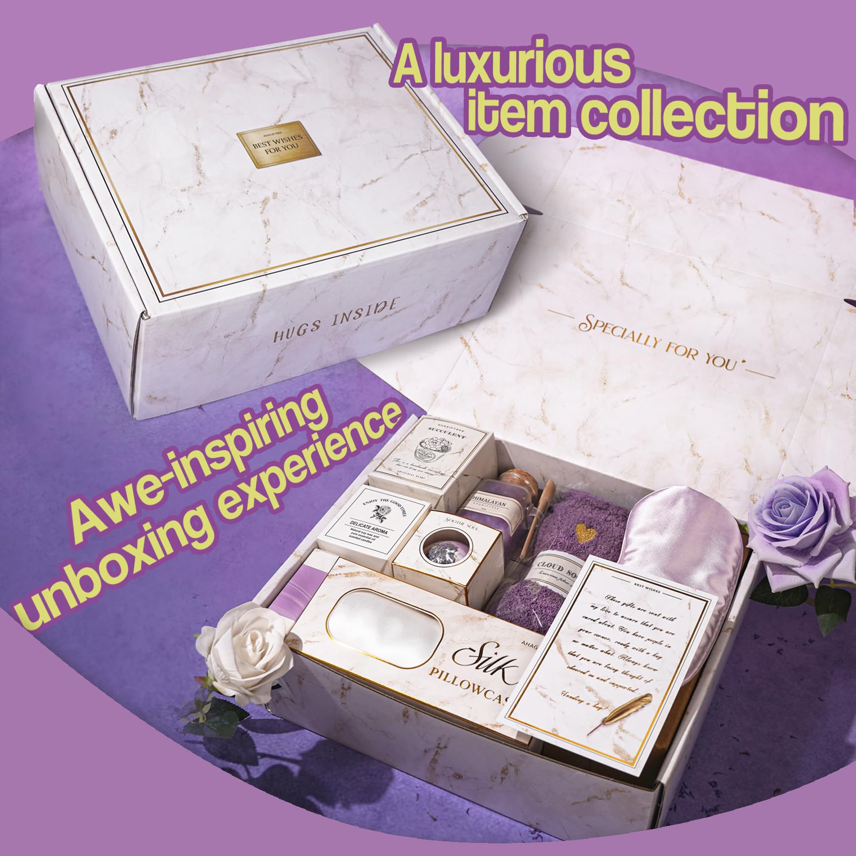 AHAGIFTREE gift basket simulated succulent adds decorative charm