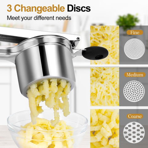 AHFLRITO three disc set offers varied textures for vegetables