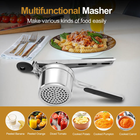 AHFLRITO ricer handles baby food and vegetable mashes safely
