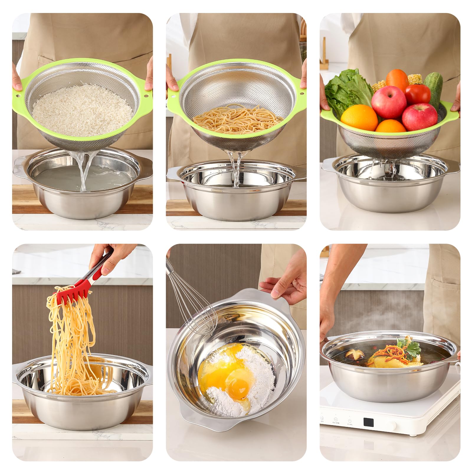 AHIABOAT quick drain holes 2mm prevent spills during draining.