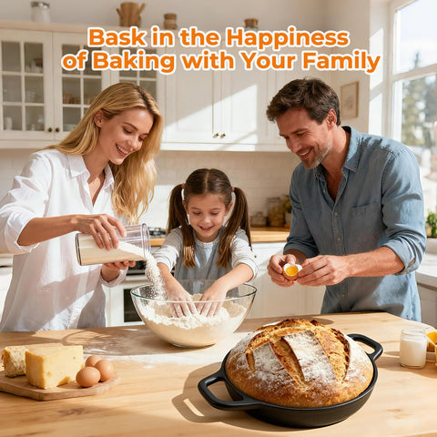 AHJ 5QT Dutch Oven roasts chicken to juicy, flavorful results.