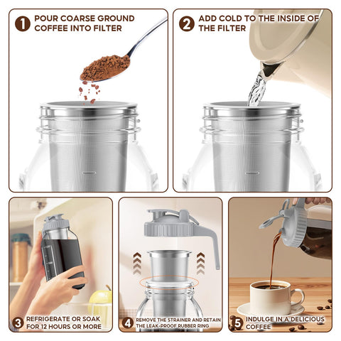 AHOMSEL ergonomic pour handle demonstrates spill-free serving during gatherings.