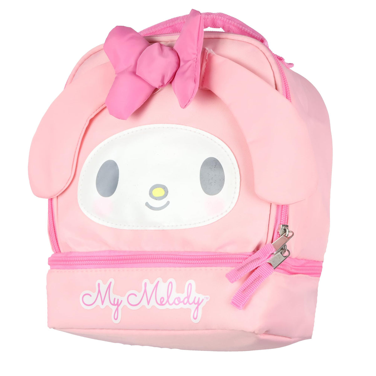 AI Accessory Innovations Hello Kitty lunch tote top-compartment keeps snacks separate