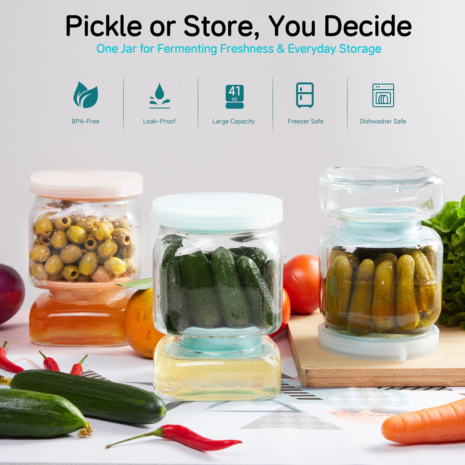 AI.xibu easy-open lid tab - effortless access for all ages when retrieving stored foods.