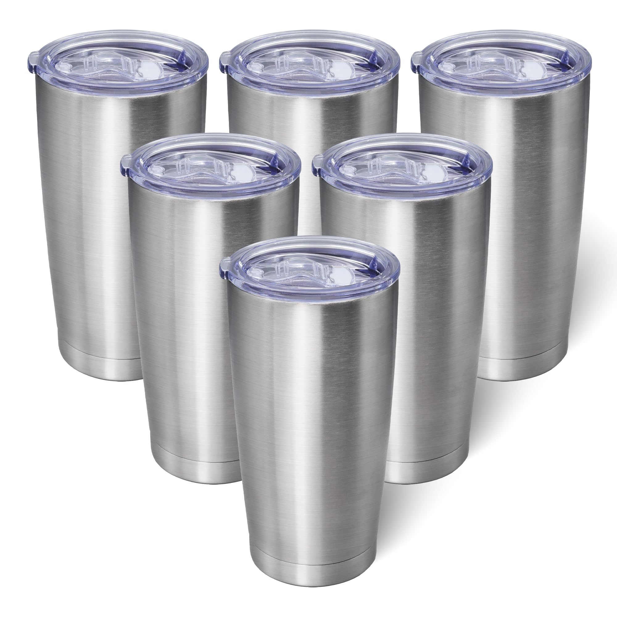 AIANJI 20oz tumbler with stainless steel lid for travel