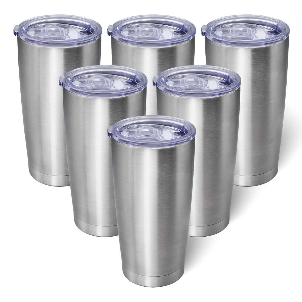 AIANJI 20oz tumbler with stainless steel lid for travel