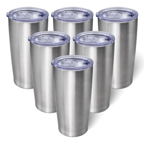 AIANJI 20oz tumbler with stainless steel lid for travel