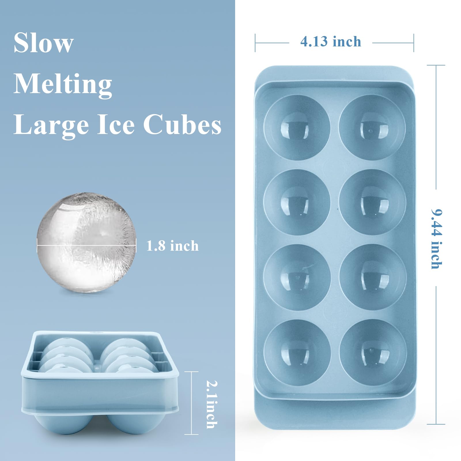 Aibirui leak-free design prevents mess during freezing and handling.