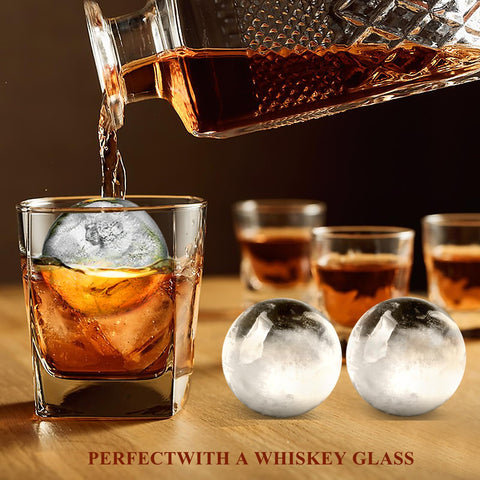 Aibirui multi-purpose ice sphere mold for cocktails and beverages.