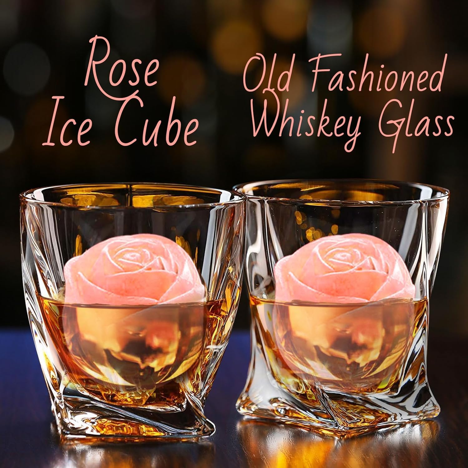 Aibirui Silicone Ice Cube Tray Rose offers versatile rose shapes for desserts.