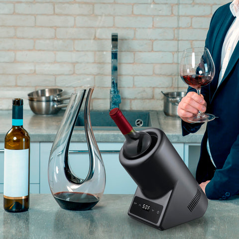 Aichiller table-top setup for easy serving at gatherings.