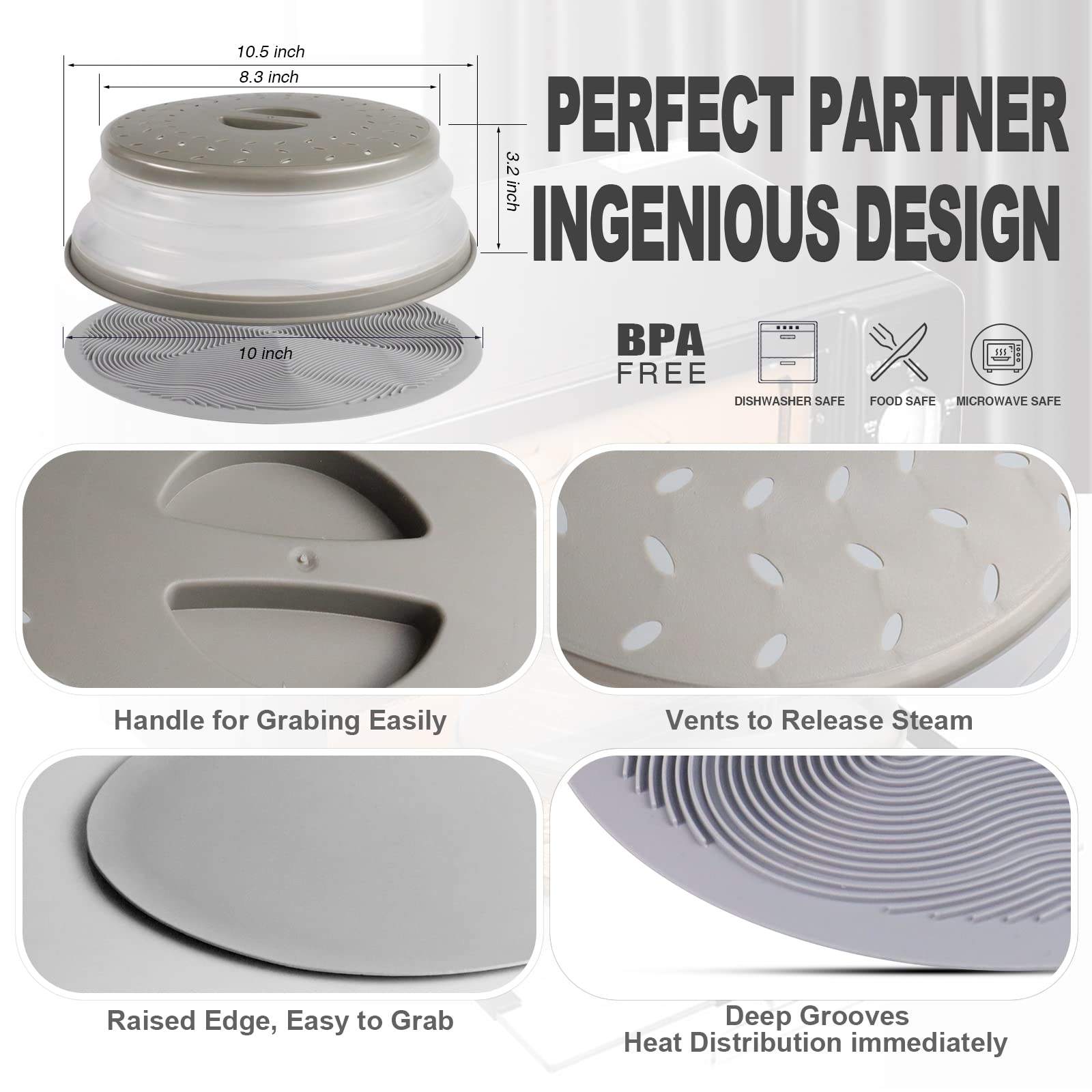 AIDACOM utensils rest doubles as spoon rest and coaster