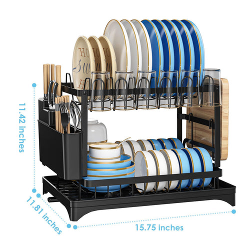 AIDERLY bottom drainage tray collects moisture for easy cleanup