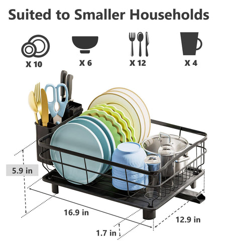 AIDERLY Rack back view highlighting knife slots in the cutlery basket.