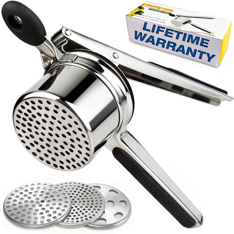 AIDOIT large 15oz potato ricer for silky mashed potatoes
