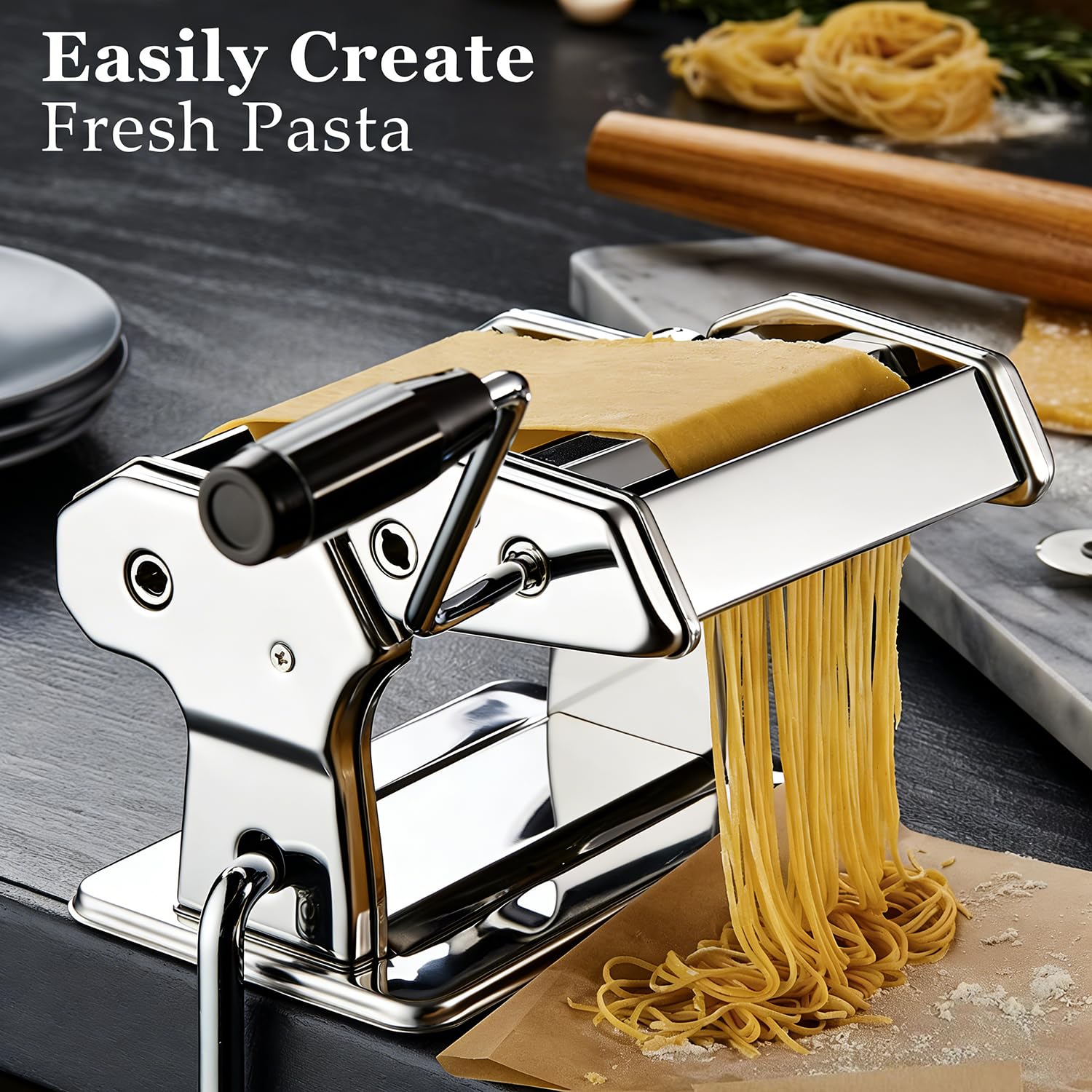 AIDOIT spaghetti cut demonstration using 2 mm blade