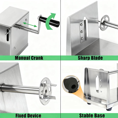 AIDOIT Tornado Potato Cutter blades provide clean, quick slicing replacements.
