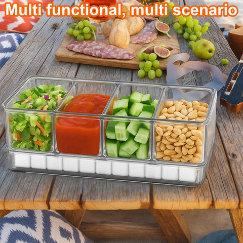 AIERSA Snackle Box is ideal for picnics and beach meals.