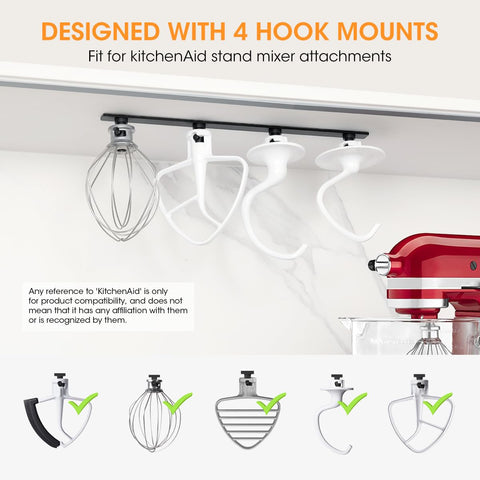AIEVE aluminum-plastic construction holds heavy beaters securely and durably