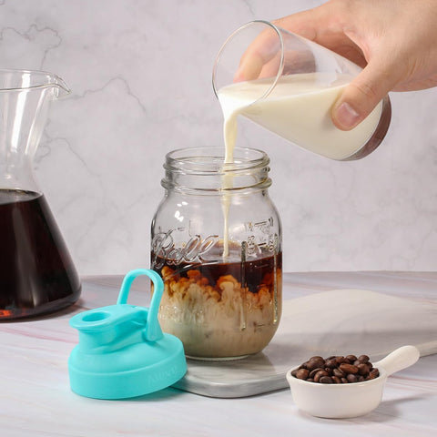AIEVE dishwasher-safe lids simplify cleanup after quick everyday use.