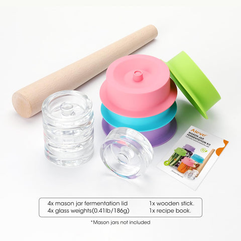 AIEVE complete fermentation kit showing all components