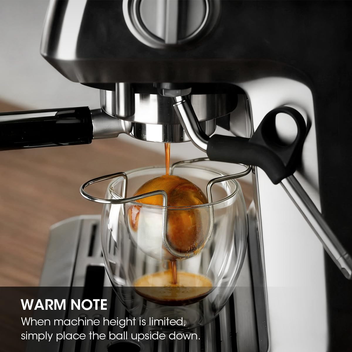 AIEVE large ball helps iced coffee stay full-strength and balanced.