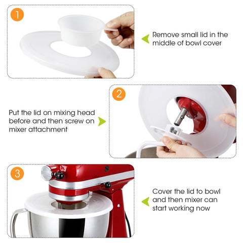 Dishwasher-safe AIEVE cover is easy to clean after use.