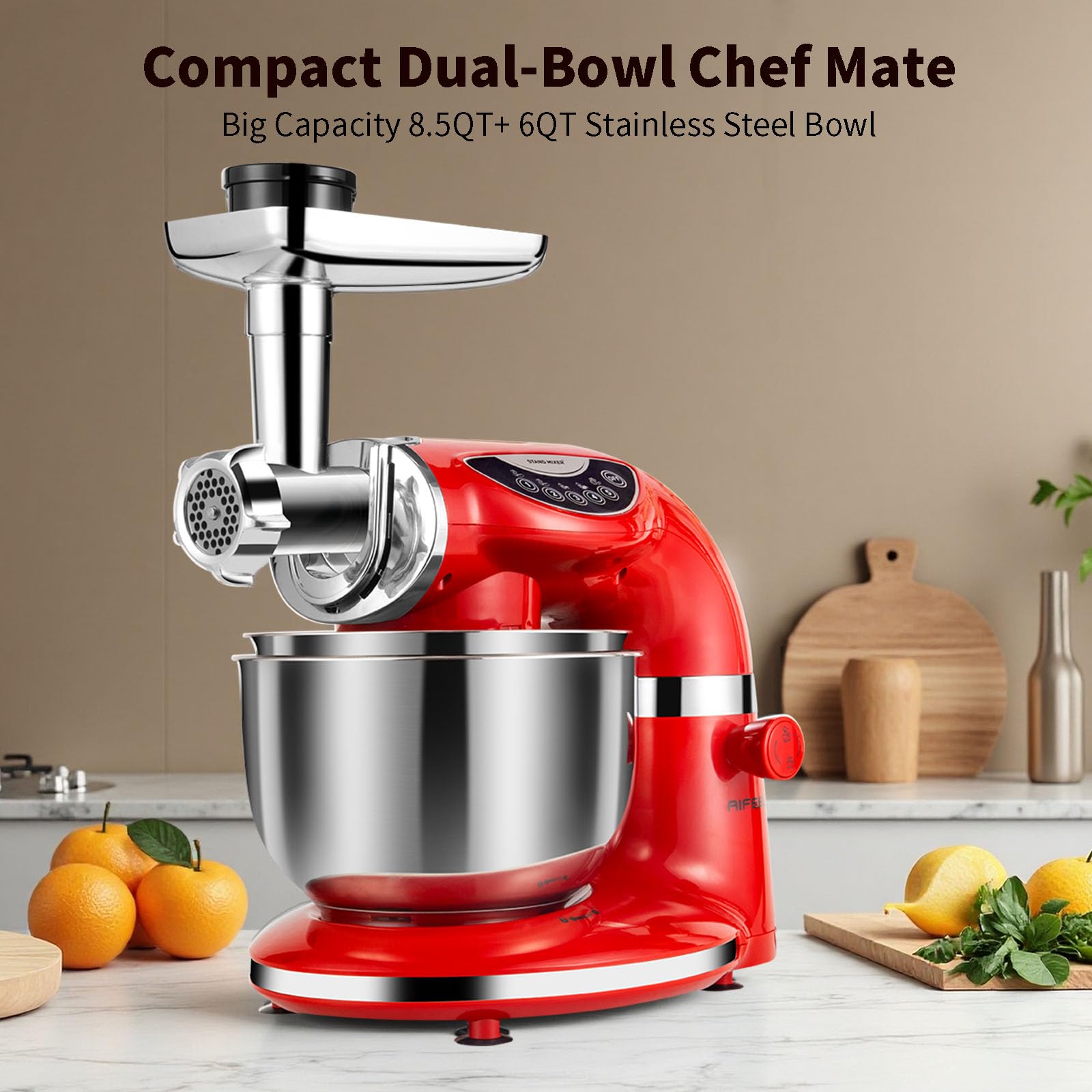 Aifeel stand mixer flat beater for even mixing of batters and sauces