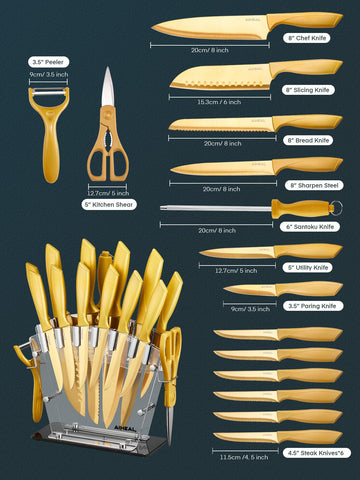 Aiheal acrylic stand showcasing organized counter display