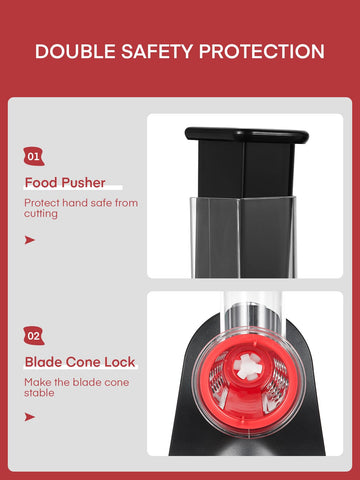 Aiheal one-touch control simplifies start-and-go shredding.