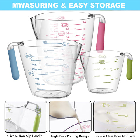 AIKEXIN nesting design saves counter space and tucks away neatly