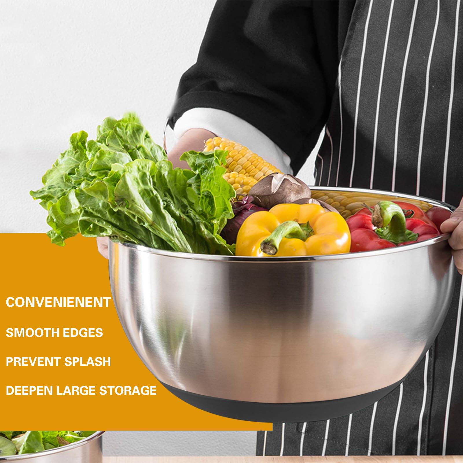 AIKKIL bowls are dishwasher safe for quick cleaning after meals