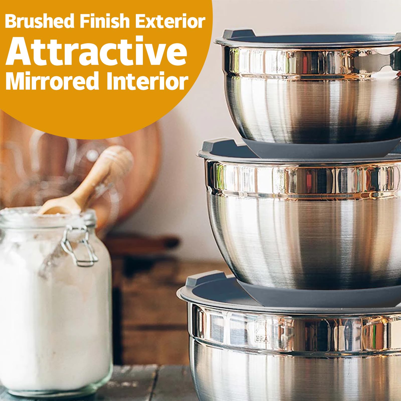 AIKKIL includes basting brush and spatula for easy cooking prep