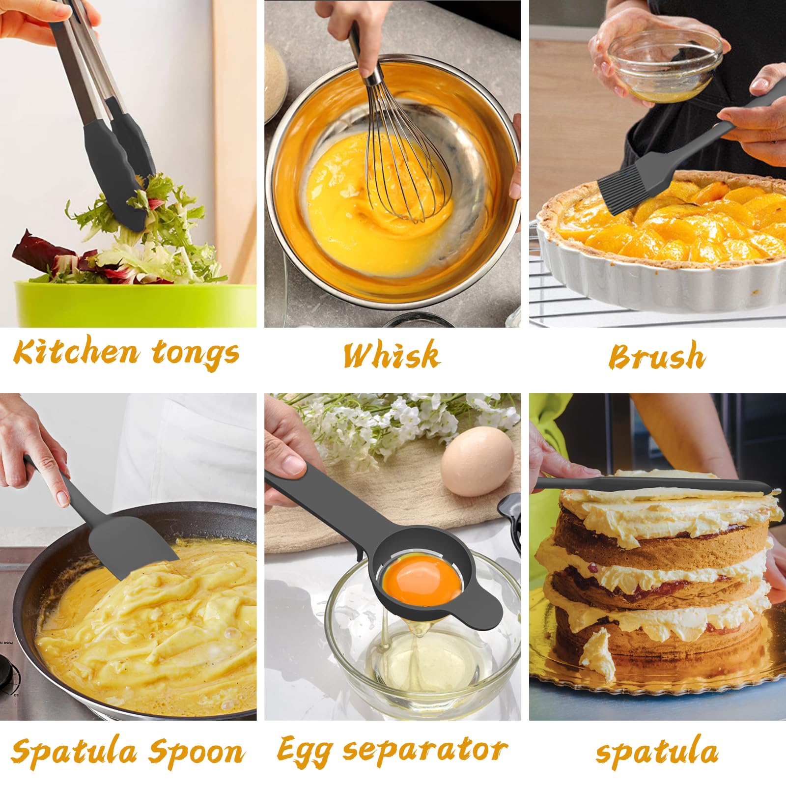 AIKKIL seven-piece nesting set saves cabinet space and speeds prep