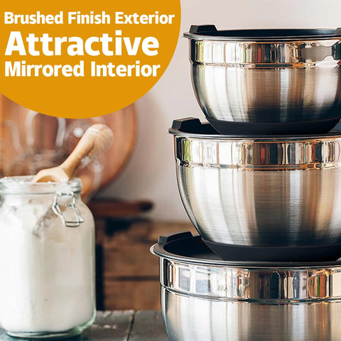 AIKKIL tight-fitting lids for fresh ingredients and secure storage